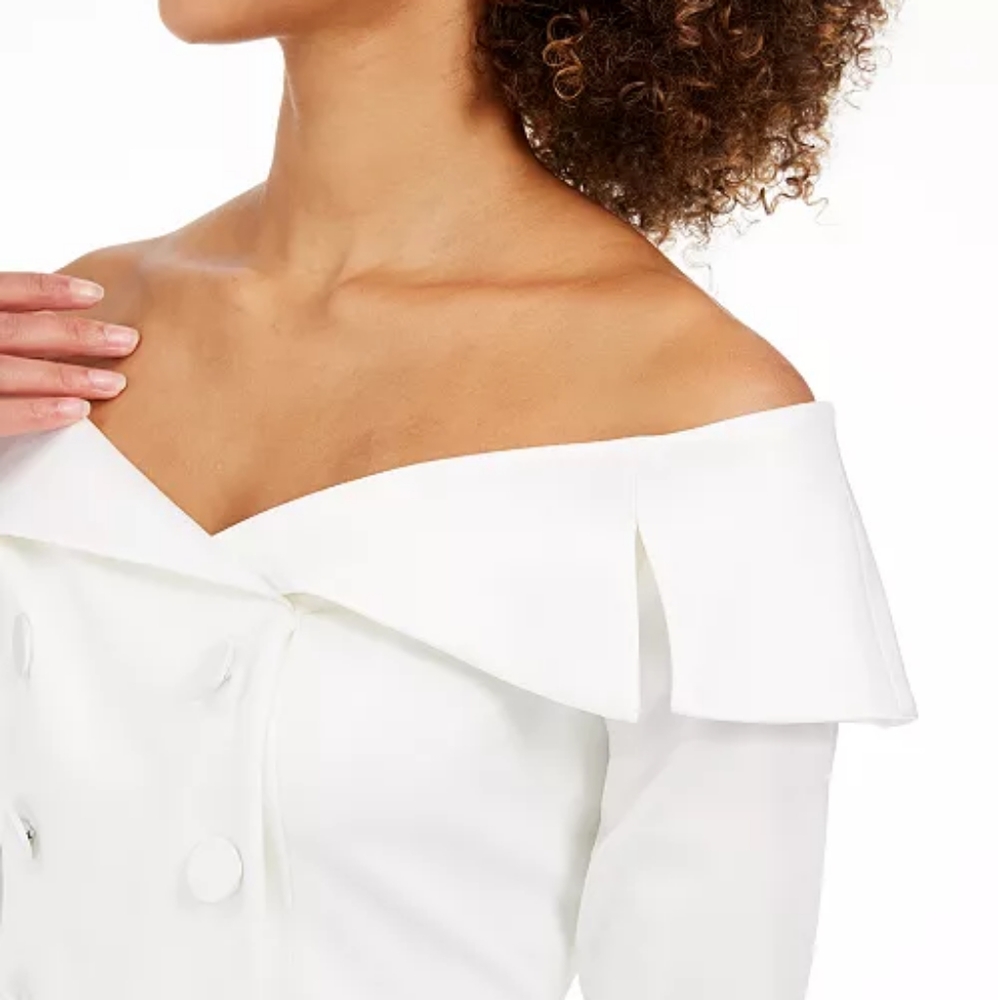 Adrianna Papell Tuxedo Top